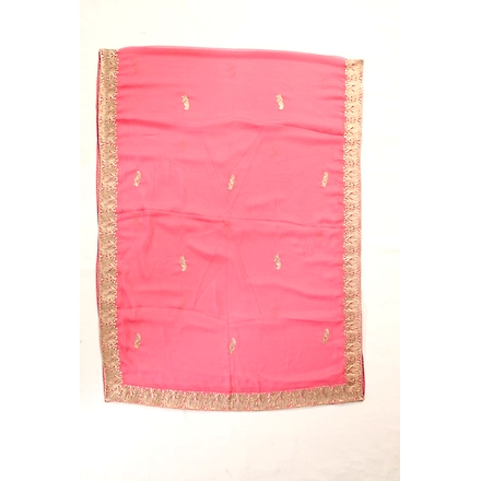 THREADWORK RAYON SALWAR SUITS(# Z301 -PINK)-PINK-1