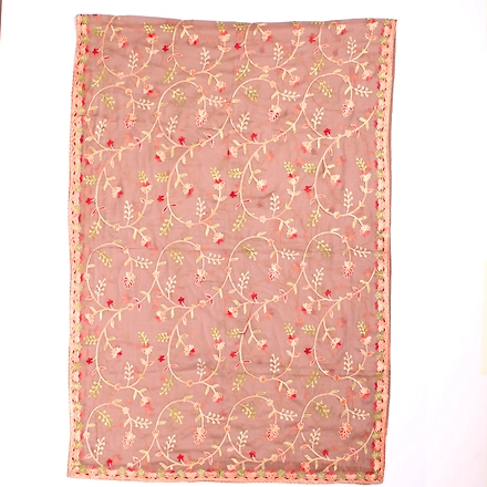 THREADWORK RAYON SALWAR SUITS (# P102-BEIGE )-BEIGE-1