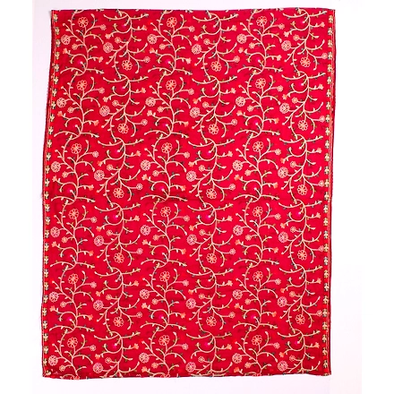 THREADWORK RAYON SALWAR SUITS (#P103-MAROON)-MEHROON-3