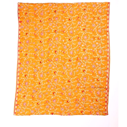 THREADWORK RAYON SALWAR SUITS (#P103-MUSTARD )-MUSTARD-4