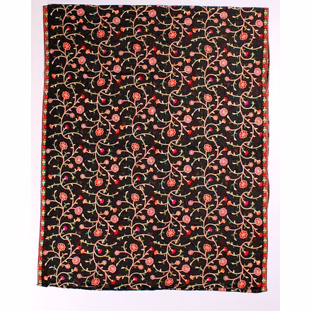 THREADWORK RAYON SALWAR SUITS (#P103-BLACK)-BLACK-1