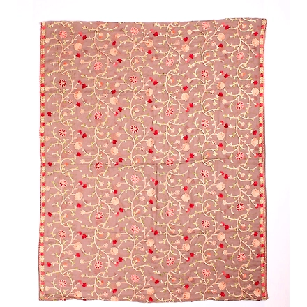 THREADWORK RAYON SALWAR SUITS (#P103-BEIGE )-BEIGE-1