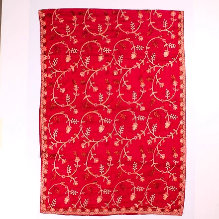 THREADWORK RAYON SALWAR SUITS (#P102-MAHROON )-1