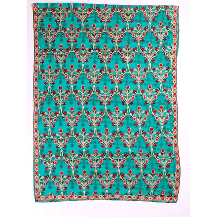 THREADWORK RAYON SALWAR SUITS ( # P101-BLUE )-GREEN-1