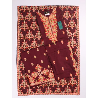 THREADWORK RAYON SALWAR SUITS ( # P101-MAGENTA )