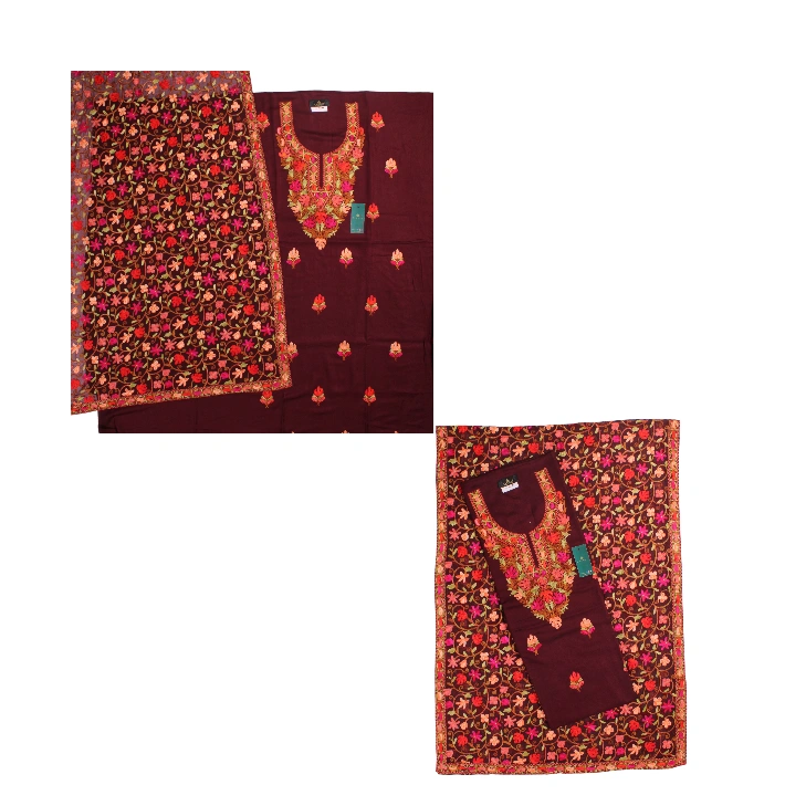 THREADWORK RAYON SALWAR SUITS (#N201-MAGENTA )-MAGENTA-2