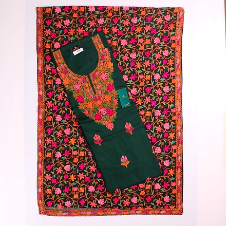 THREADWORK RAYON SALWAR SUITS (#N201-GREEN)-11942016
