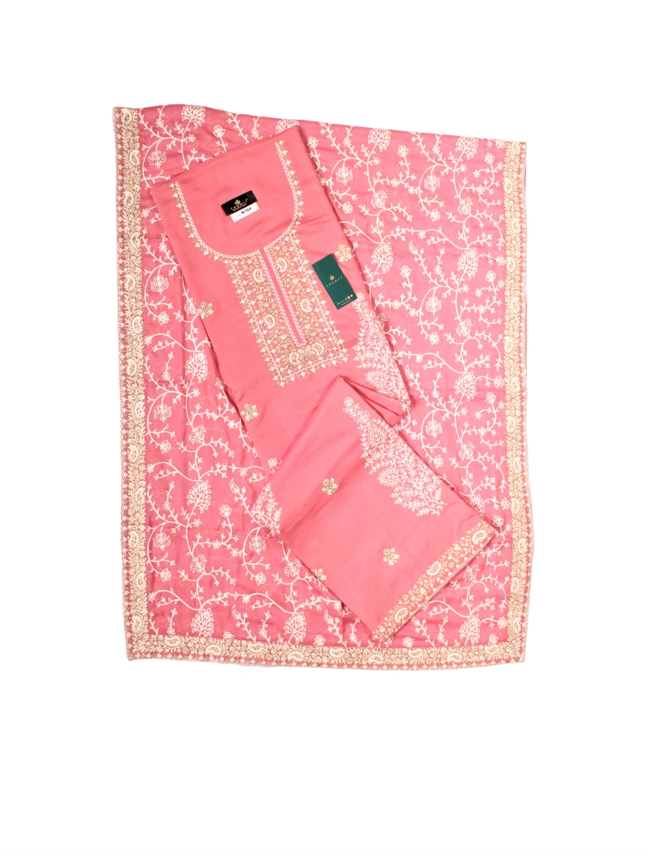 THREADWORK RAYON SALWAR SUITS (#N204-PINK)-11946708