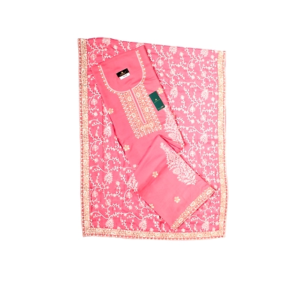 THREADWORK RAYON SALWAR SUITS (#N204-PINK)-11946708