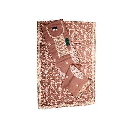 THREADWORK RAYON SALWAR SUITS (#N204- BEIGE)-11946710