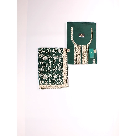 THREADWORK RAYON SALWAR SUITS (#N204- GREEN)-GREEN-3
