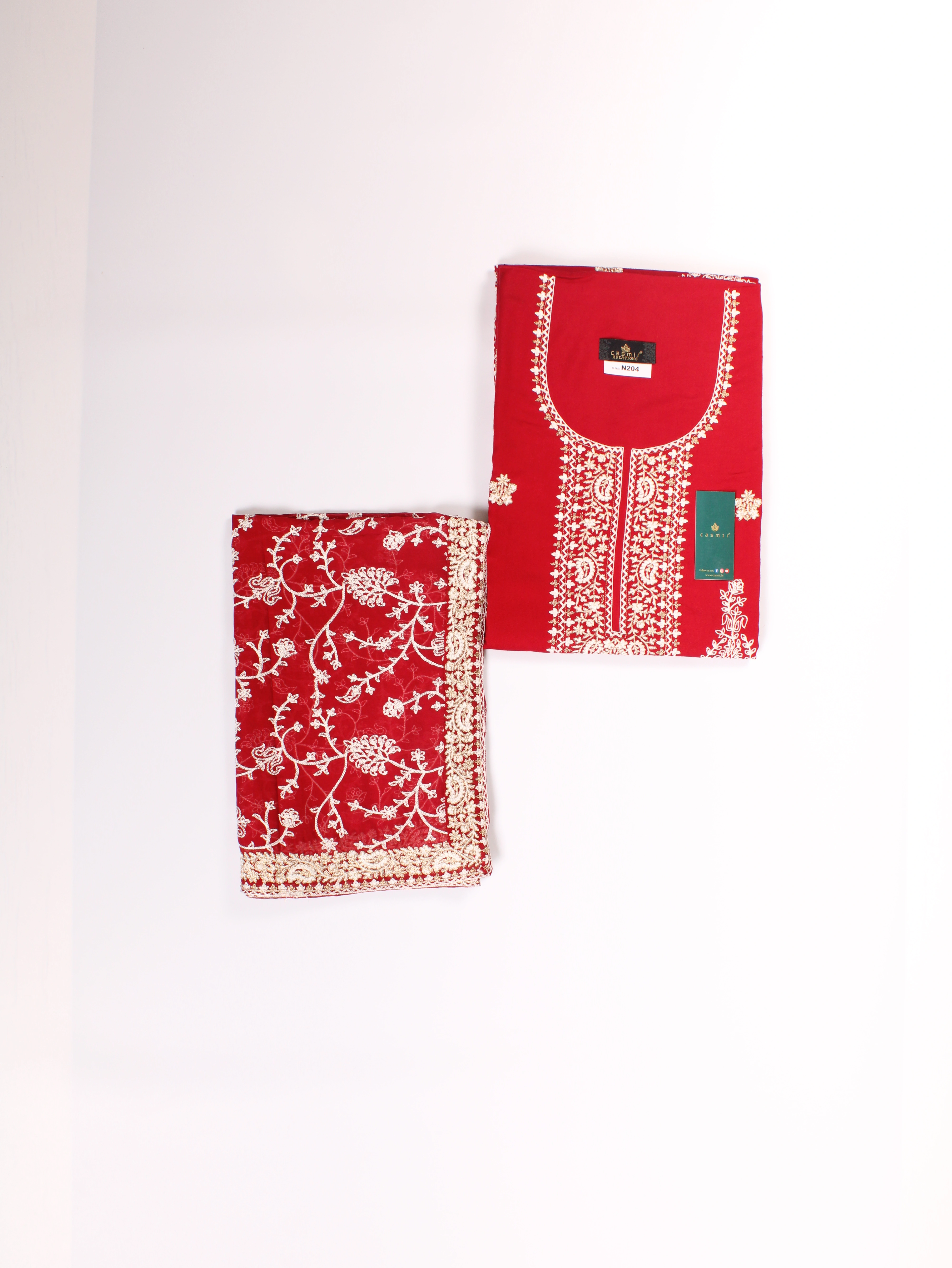 THREADWORK RAYON SALWAR SUITS( #N204 -MEHROON )-3