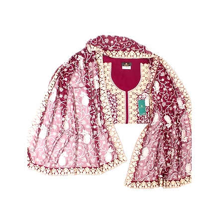 THREADWORK RAYON SALWAR SUITS( #N205-MAGENTA )-MAGENTA-2