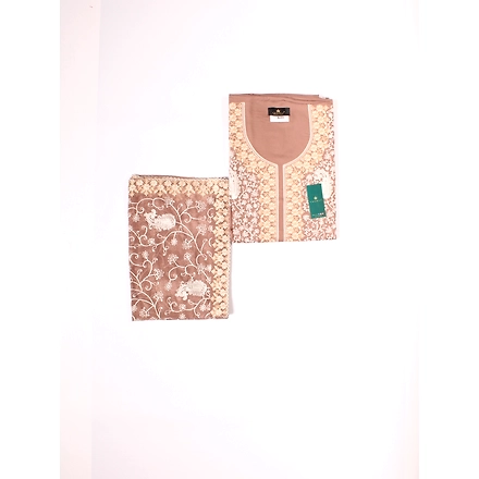 THREADWORK RAYON SALWAR SUITS( #N205-BEIGE )-BEIGE-3
