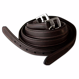 premium leather horse stirrup leathers - durable & comfortable