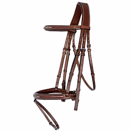 premium equestrian leather bridle for optimal control and comfort