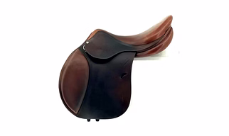 Premium Leather Horse Saddle for Equestrian Comfort and Durability