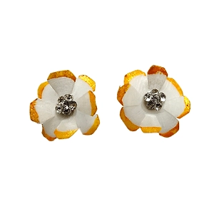 PUSPA HANDICRAFTS WORLD Handmade Fish Scale-Craft Earring 06