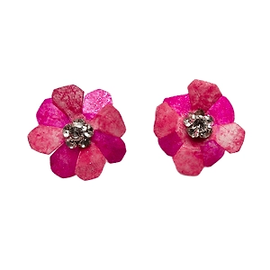 PUSPA HANDICRAFTS WORLD Handmade Fish Scale-Craft Earring 07