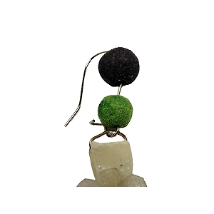 PUSPA HANDICRAFTS WORLD Handmade Fish Scale-Craft Earring 81