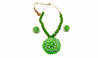 Kadam full top earring necklace set