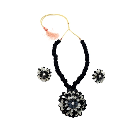 Kadam full top earring necklace set-PUSPITAHANDICRAFTPRODUCTPHP-48