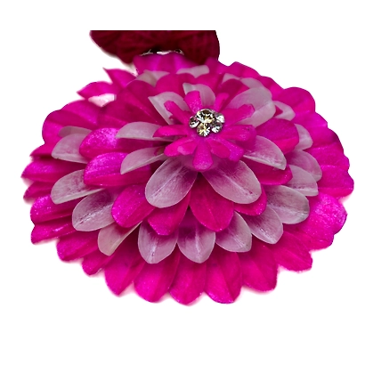 Kadam full top earring necklace set-DEEP PINK-4