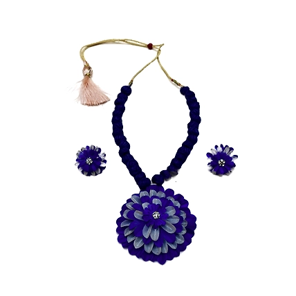 Kadam full top earring necklace set-PUSPITAHANDICRAFTPRODUCTPHP-51