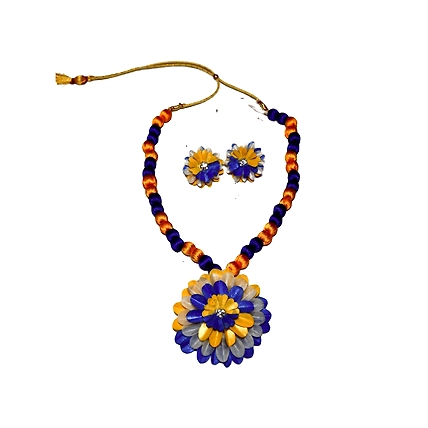 Kadam full top earring necklace set-PUSPITAHANDICRAFTPRODUCTPHP-55