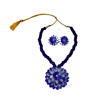 Kadam full top earring necklace set-PUSPITAHANDICRAFTPRODUCTPHP-57