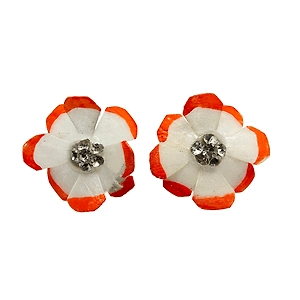 Small Fish scale Top Earring