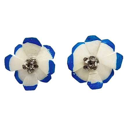 Small Fish scale Top Earring-PUSPITAHANDICRAFTPRODUCTPHP-06