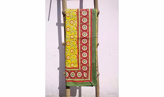 Singhalr DESIGN STUDIO Mughal Cotton Block Printed Double Bed Sheets