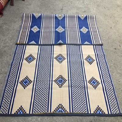 6x9 cross multy weved pattern mats-1
