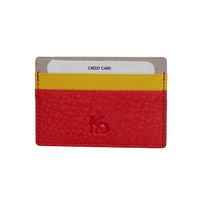 Designer Card Cover Red