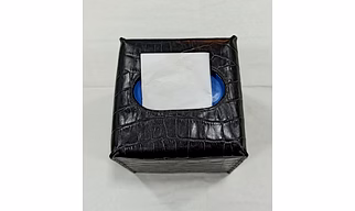 Leather Tissue Box 