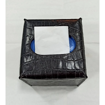 Leather Tissue Box