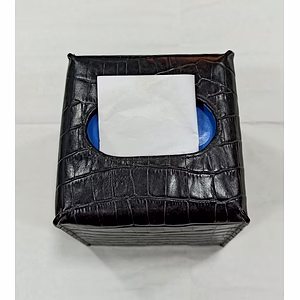 Leather Tissue Box 