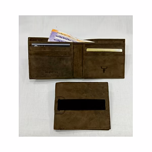 Men's Suede Leather Wallet