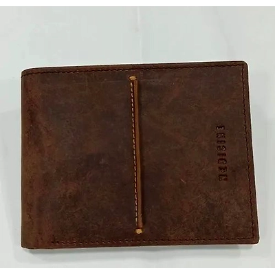 Men's Wallet Oil Pull Up Leather