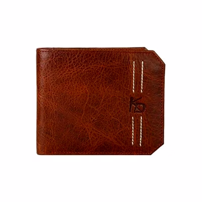 men's tan leather wallet