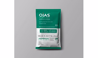 OJAS LATEX SURGICAL GLOVES STERILE PWD all Size