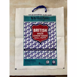 White Cement Packaging Material