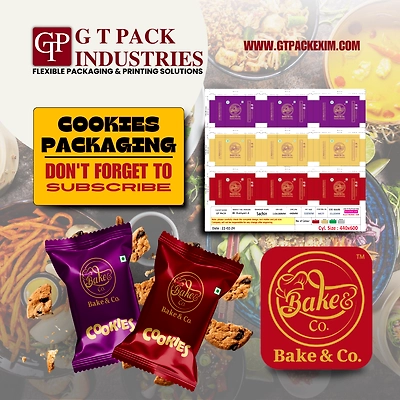 Cookie Packaging Pouch in Printed Food Packaging Material-4