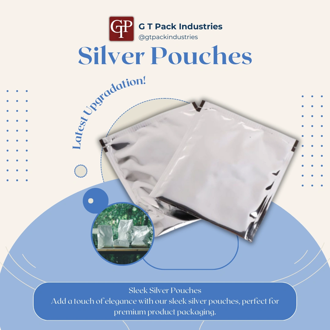 Silver Laminated Food Packaging Pouch-6