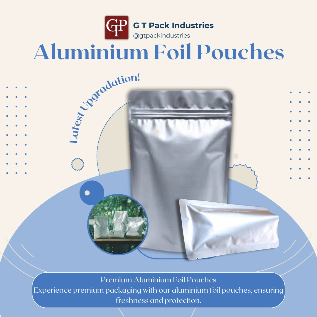 Silver Laminated Food Packaging Pouch-4