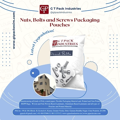 Nuts, Bolts and Screws Packaging Pouches-GT1221