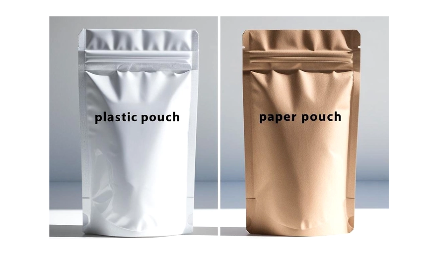 Paper Pouches vs. Plastic Pouches – What Should You Choose for Your Product?