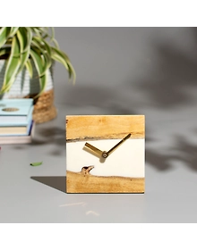 Epoxy Resin Table Clock