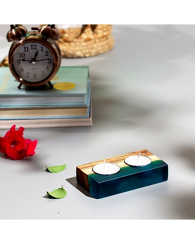 Epoxy Resin T-Light Candle Holder-EPXY-D9